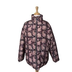 ANTIK BATIK Anthropologie Malar Paisley Oversized Puffer Jacket Size Small/ 38